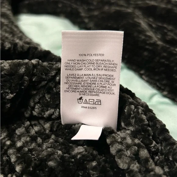 Express Size S Black Crew Neck Sweater with Bell Sleeves - Picture 14 of 14